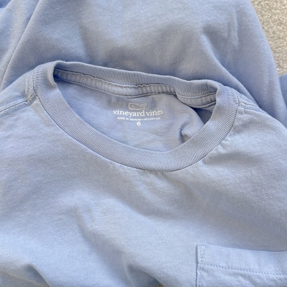 Vineyard Vines Unisex Blue Long-Sleeve Snowboard Tee - Picture 5 of 5